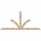 Ekena Millwork Richland Smooth Timber Gable Bracket, Douglas Fir, 72"W x 33"H x 1 1/2"D x 3 1/2"F, 11/12 Pitch GBW072X33X0204RIC00SDF - alternate 1
